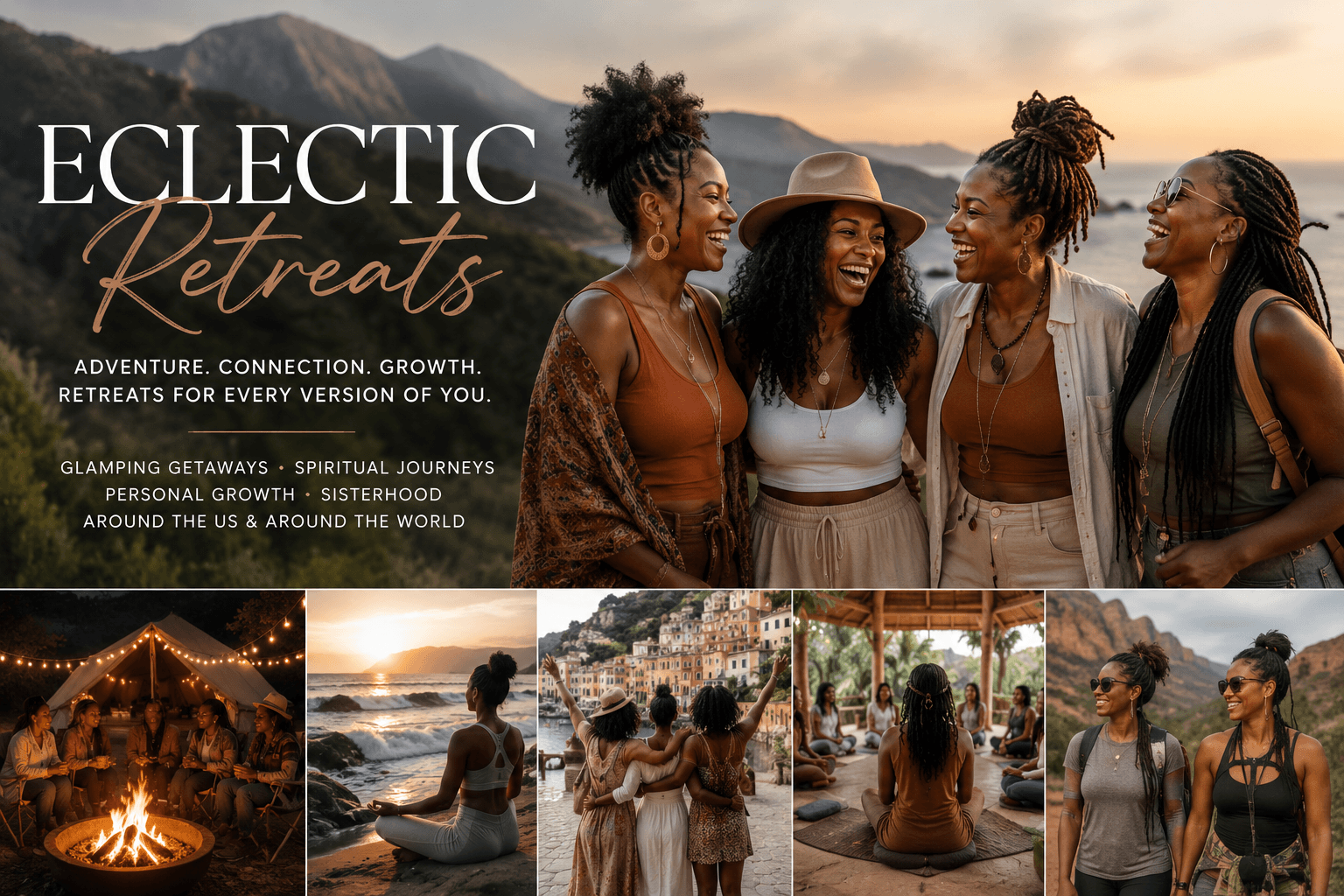 Eclectic Retreats gathering at Eclectic Lyfe